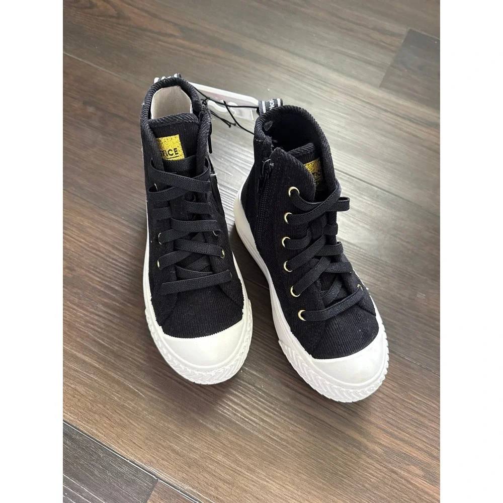 Brand New Platform Black Justice Shoes